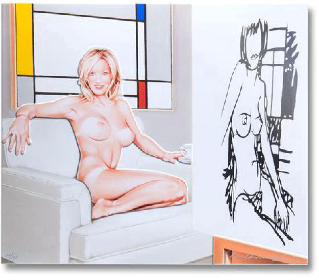 Mel Ramos Tea at 5PM Enamel Edition (1 of 1)