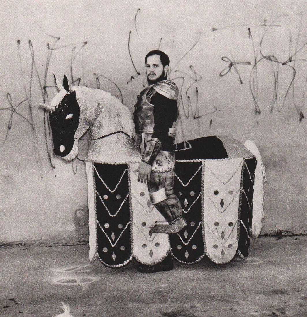 BURK UZZLE - Parade of the Buffoons, Philadelphia, 1983: Artist: BURK UZZLE Print Title: Parade of the Buffoons, Philadelphia, 1983 Printing Date: 1985 Medium: Sheet-fed Gravure Printed in NANCY, France Image Size approx. 8" x 8" Burk Uzzle is an American p