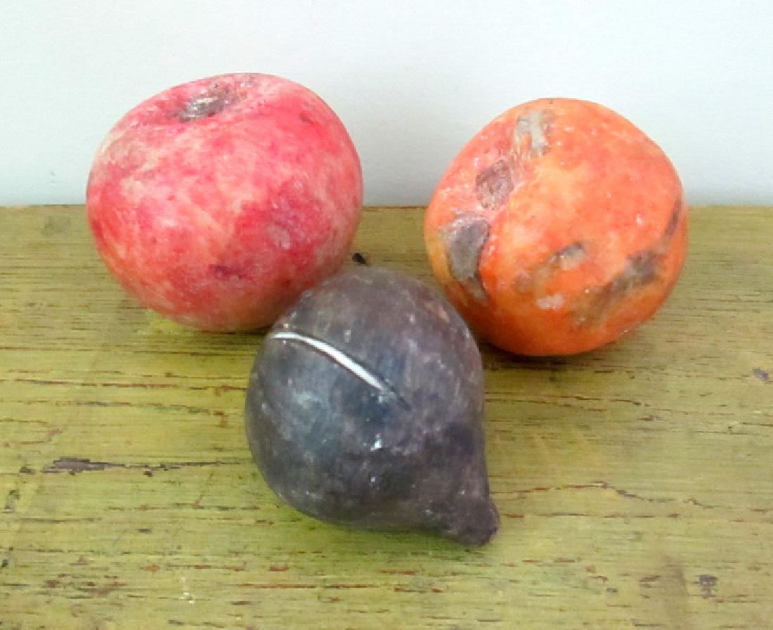Rare Early Stone Fruit Grouping 19th Century (1 of 8)