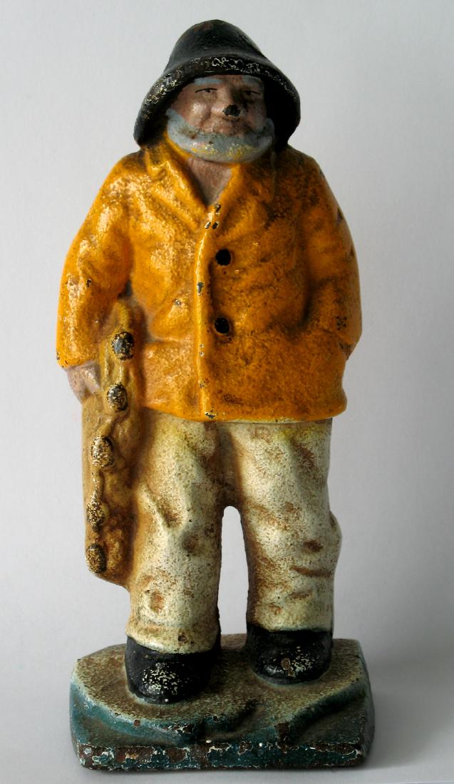 Cast Iron “Old Salt” Doorstop (1 of 1)