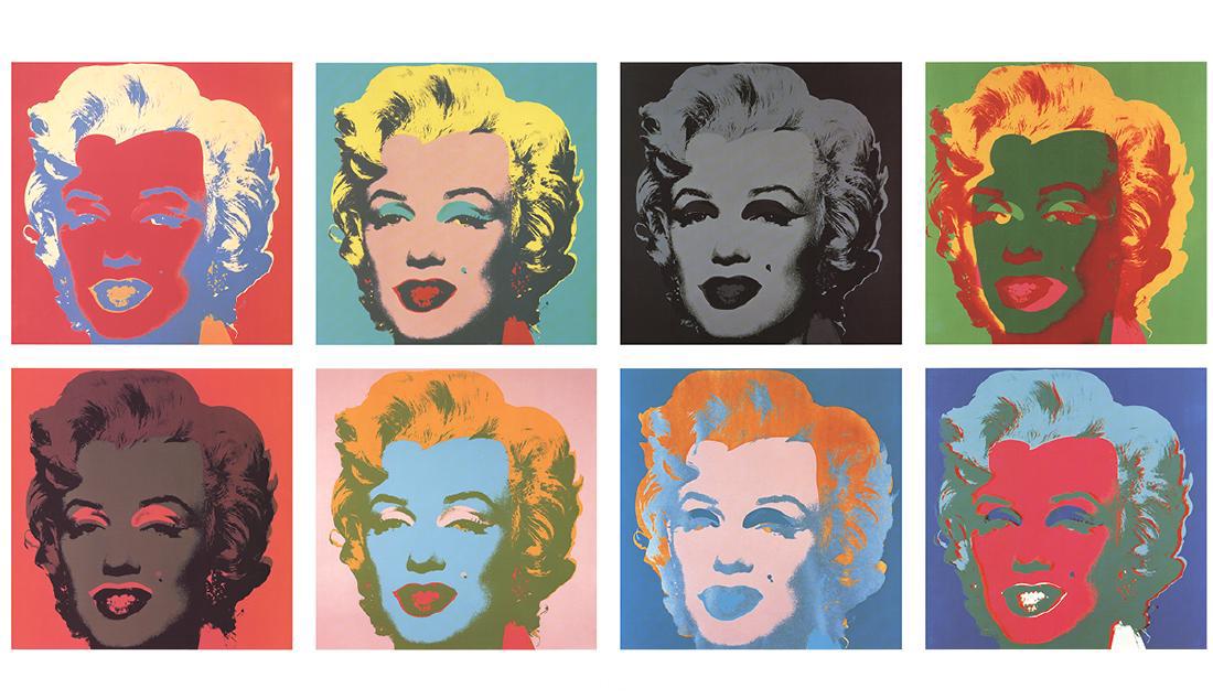 Andy Warhol Eight Marilyns Offset Lithograph (1 of 1)