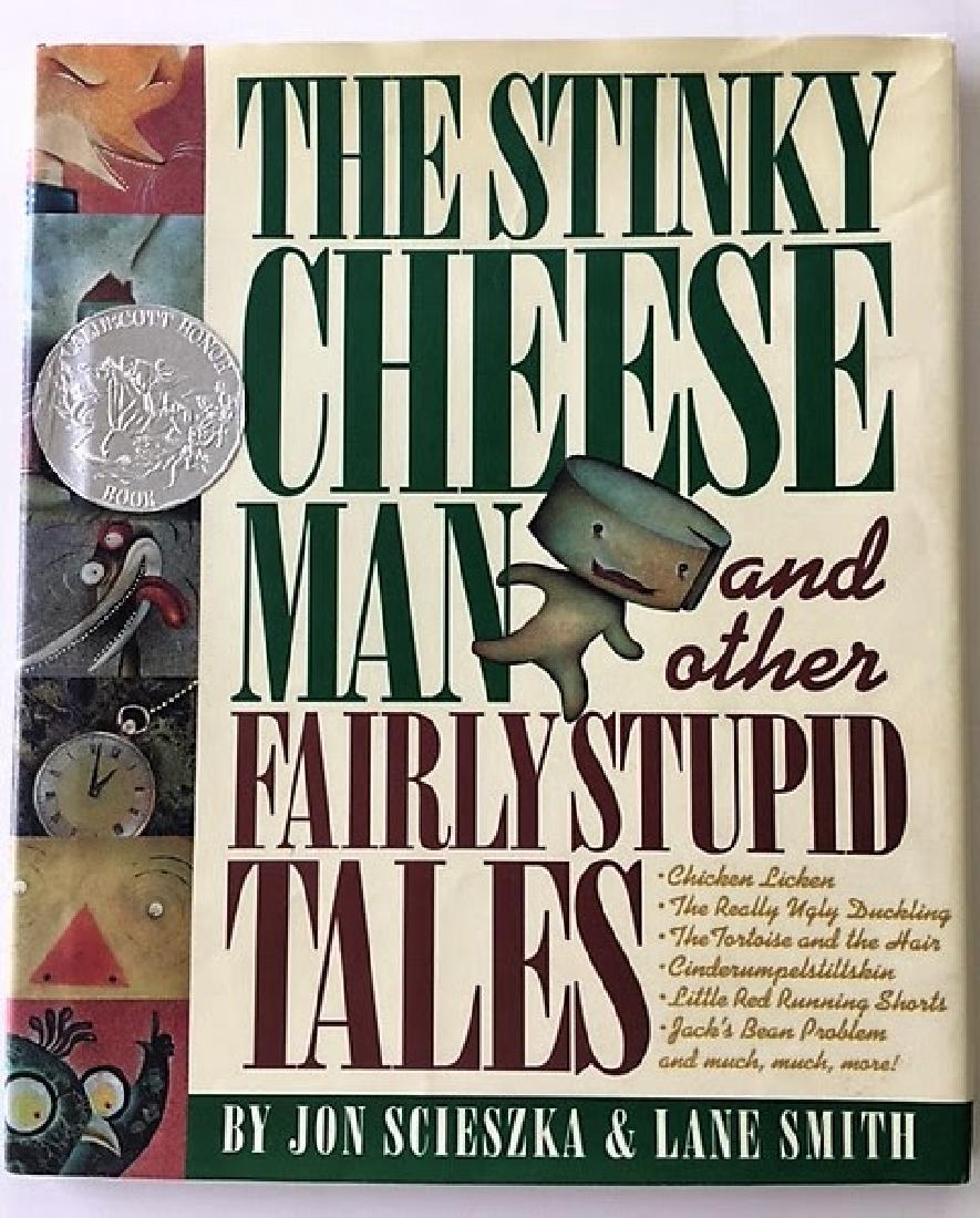 The Stinky Cheese Man Fairly Stupid Tales Signed (1 of 4)