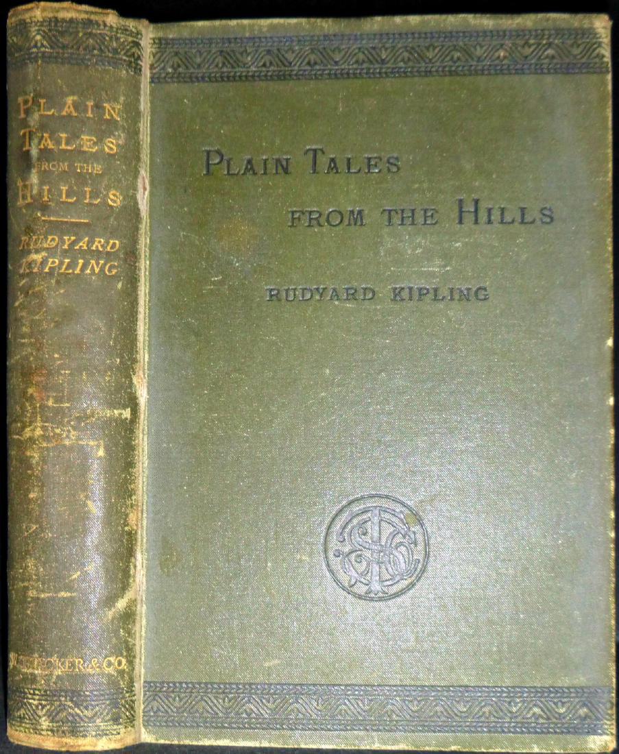 Rudyard Kipling - Plain Tales from the Hills - 1889 (1 of 7)