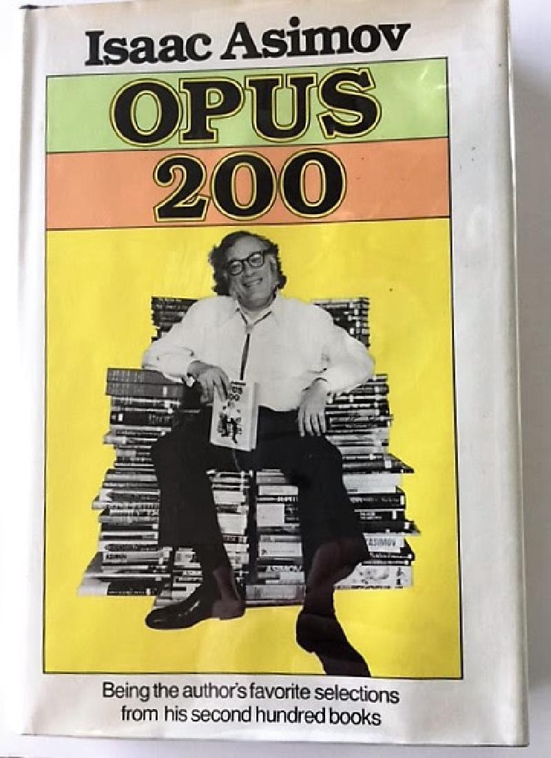 Opus 200 Signed First Edition Isaac Asimov (1 of 2)