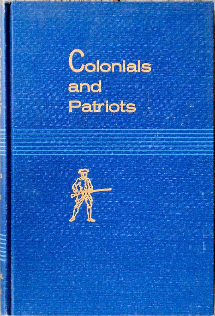 Colonials and Patriots. Historic Places Commemorating (1 of 1)