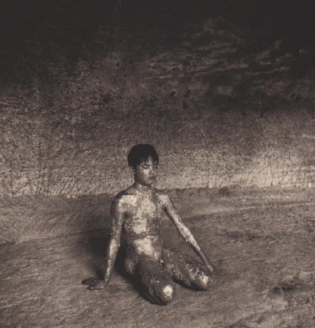 BERNARD FAUCON - Le petit Bouddha: Artist: BERNARD FAUCON Print Title: Le petit Bouddha Medium: PhotoLithograph Printing Date: 1999 Printed: USA Image Size: 6" X 6" Bernard Faucon (born September 12, 1950) is a French photographer and