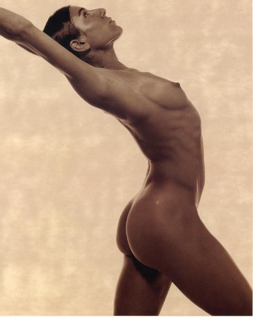 KARL LAGERFIELD - Kylie Bax: Artist: KARL LAGERFIELD Print Title: Kylie Bax Medium: Large Satin Finish Umber PhotoLithograph Printer: Upstate Litho, NY Printing Date: 1977 Image Size: 10.5 x 13 inches Karl Otto Lagerfeld (born 10