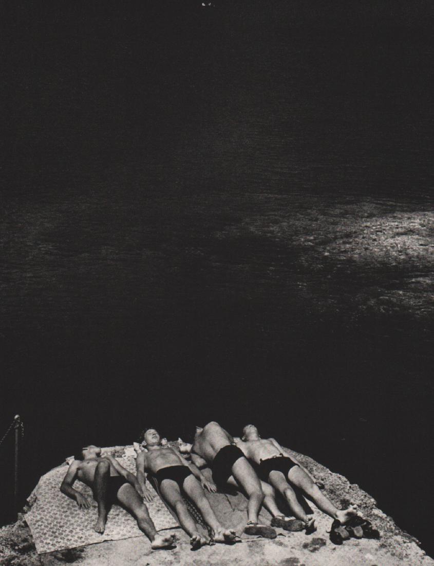 HERBERT LIST - Portofino Italy circa 1936: Artist: HERBERT LIST Print Title: Portofino Italy circa 1936 Medium: Vintage Sheet-fed Gravure Printed: Japan Printing Date: 1988 Image Size: 8" X 10" HERBERT LIST (1903-1973) was a German photographe