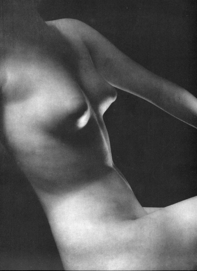 WILLY RONIS - Etude de Nu: Artist: WILLY RONIS Print Title: Etude de Nu Medium: PhotoGravure Printed by Theo Brugiere in Paris Printed in 1948 Image Size: 9" X 13" Willy Ronis (1910-2009) was a French photographer. His best-kno