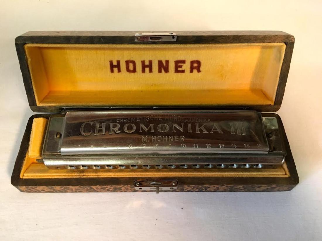 1950's Hohner Chromonika III Original Case (1 of 5)