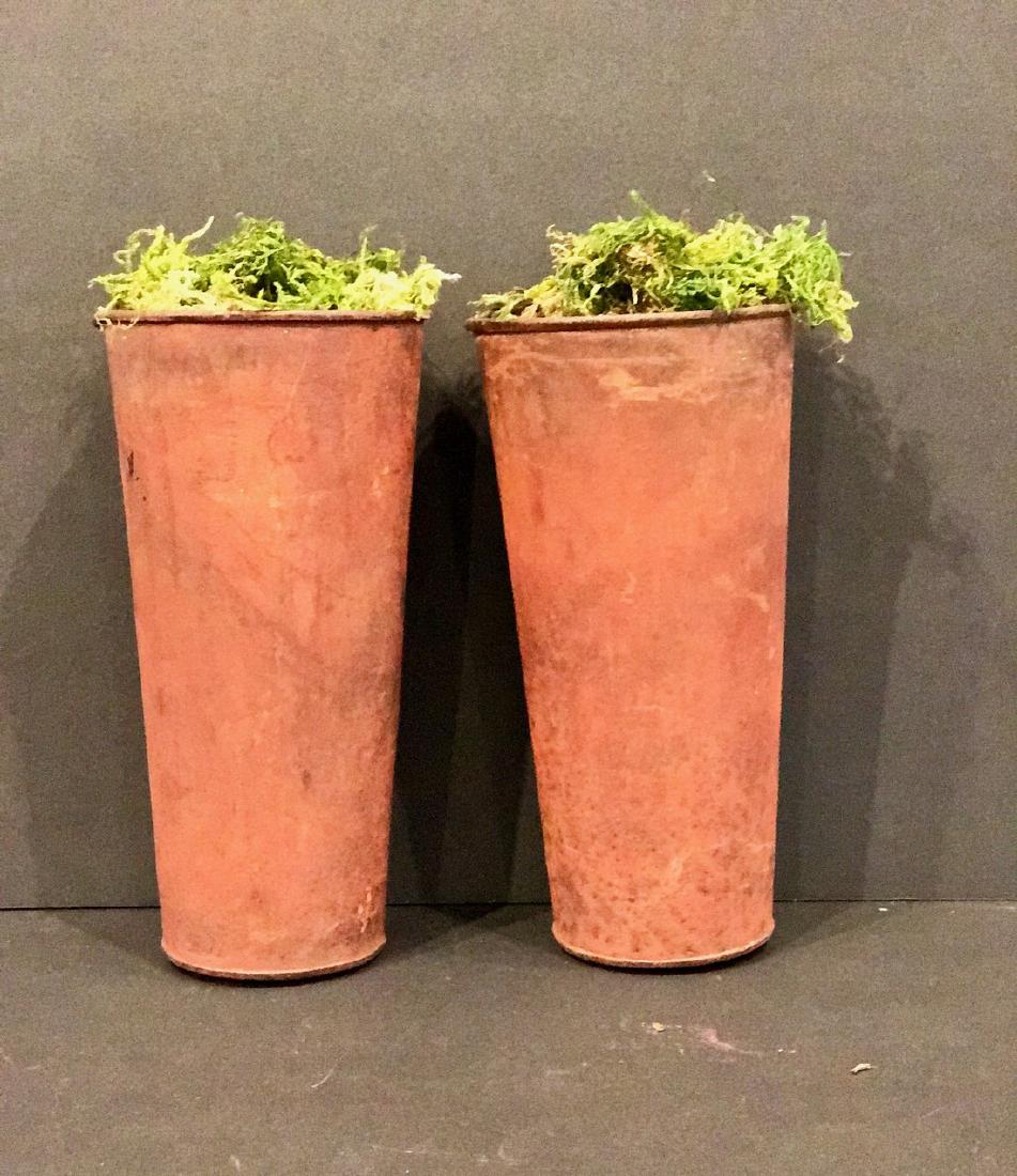 Pair of Maple Sap Cans Circa 1920 (1 of 2)