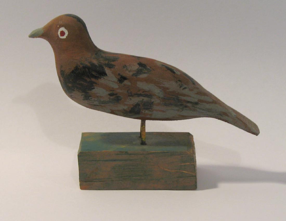 Folk Art Bird Carving (1 of 2)