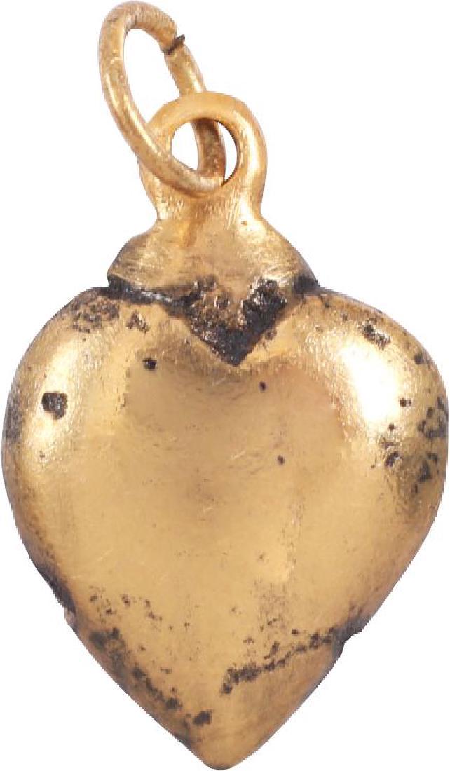 ANCIENT VIKING HEART PENDANT C.850-950 AD (1 of 2)