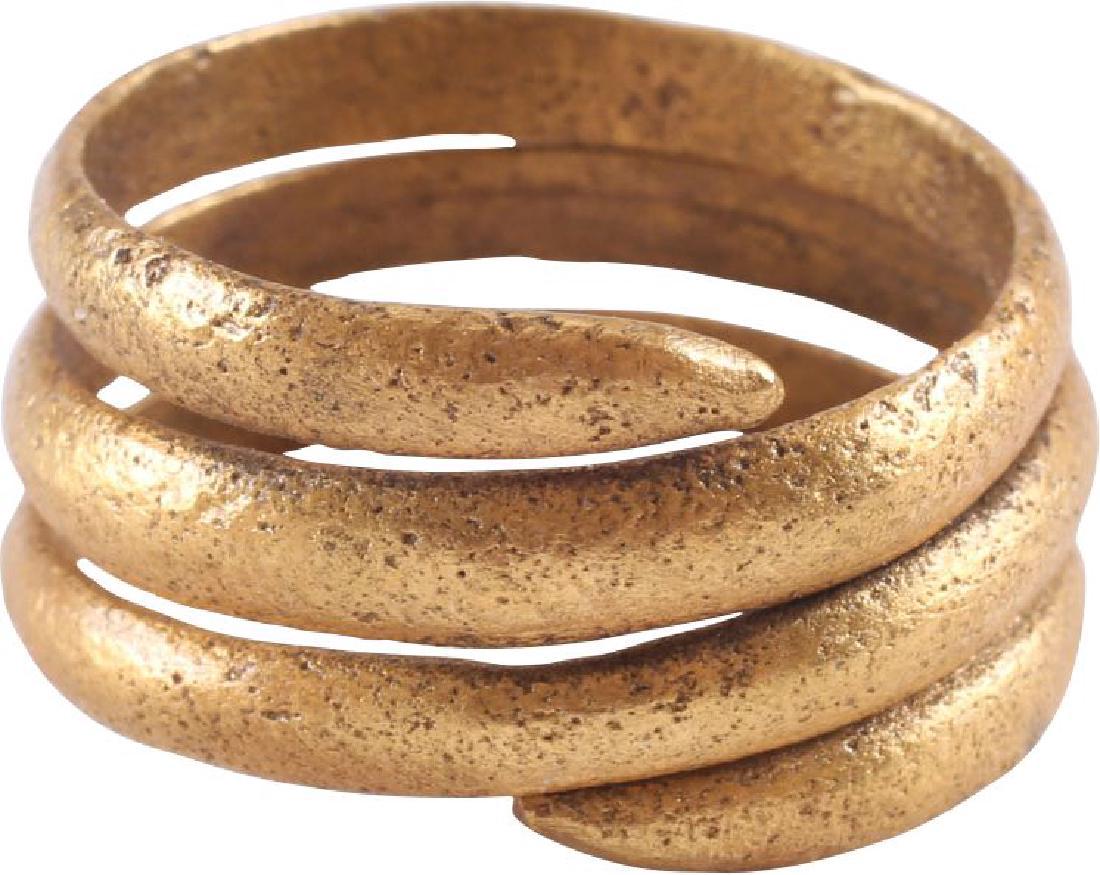 FINE ANCIENT VIKING WARRIOR’S RING 10th-11th CENTURY (1 of 2)