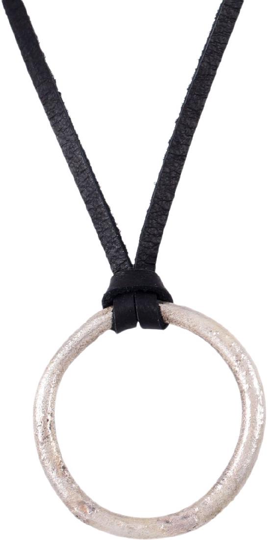 LARGE CELTIC PROSPERITY RING NECKLACE C.400-100 BC (1 of 1)