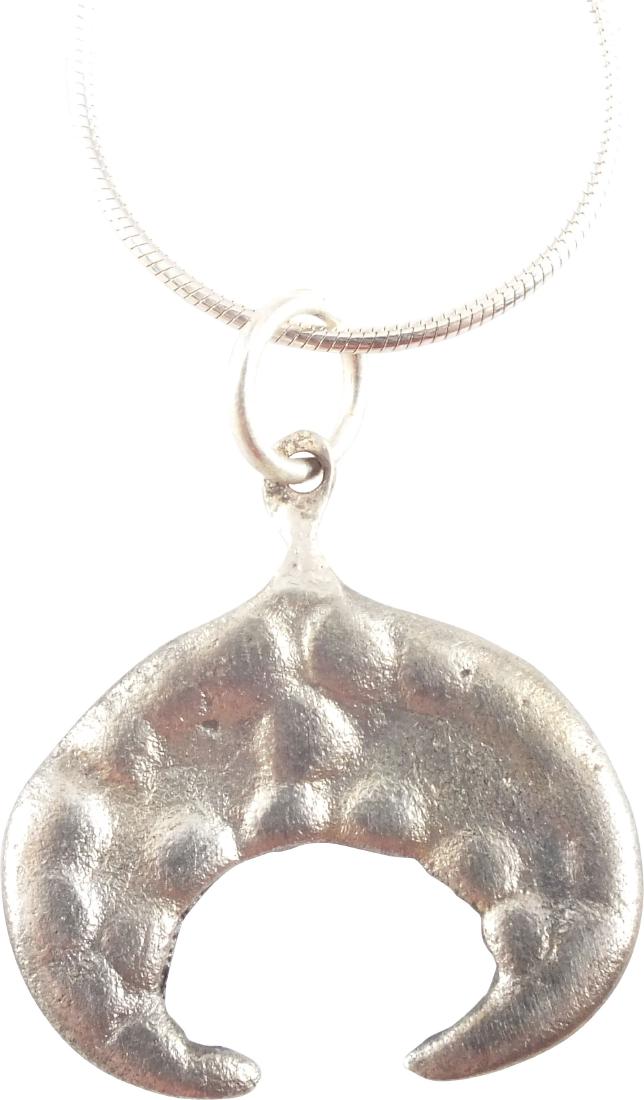 ANCIENT VIKING LUNAR PENDANT C.850-950 AD (1 of 2)