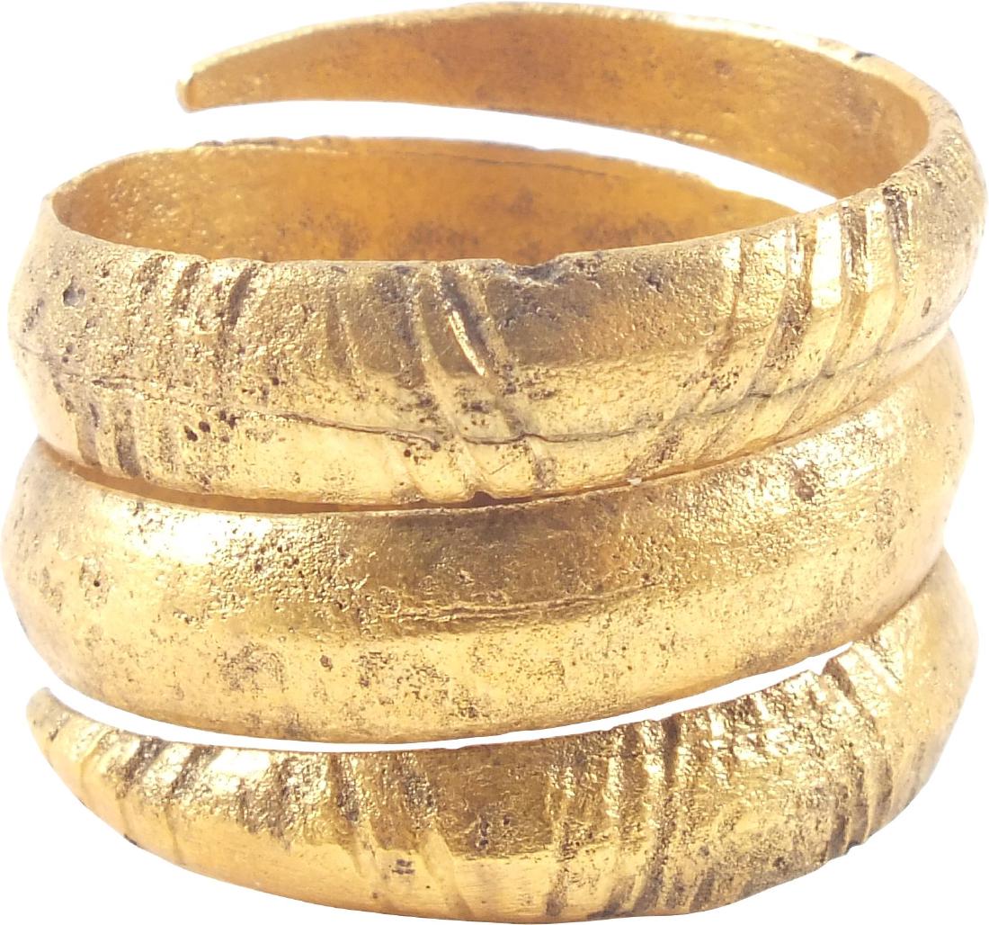 VIKING COIL RING C.850-1050 AD (1 of 2)