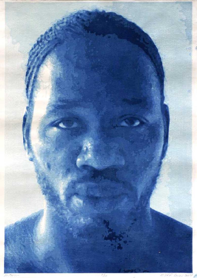 Mike Lyon Anthony Japanese Woodblock Print (1 of 1)