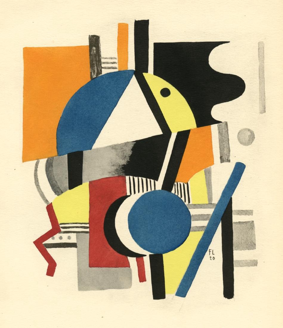Fernand Leger Composition 1929 Pochoir (1 of 1)