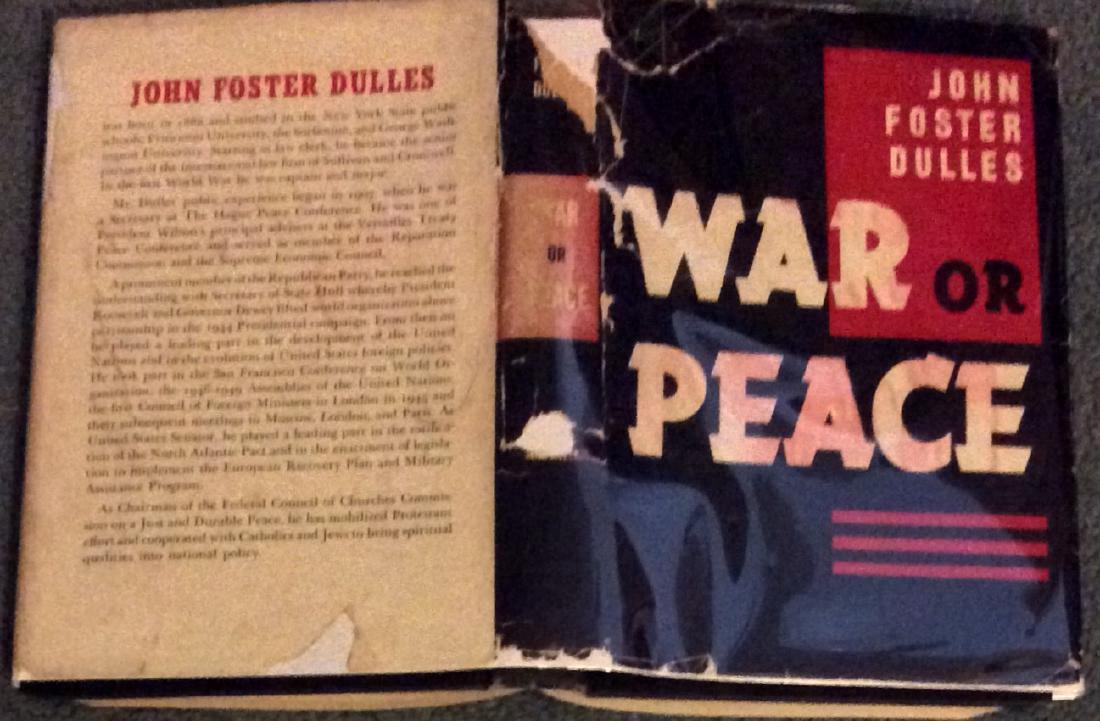 John Foster Dulles 1st Edition 1st Printing (1 of 3)