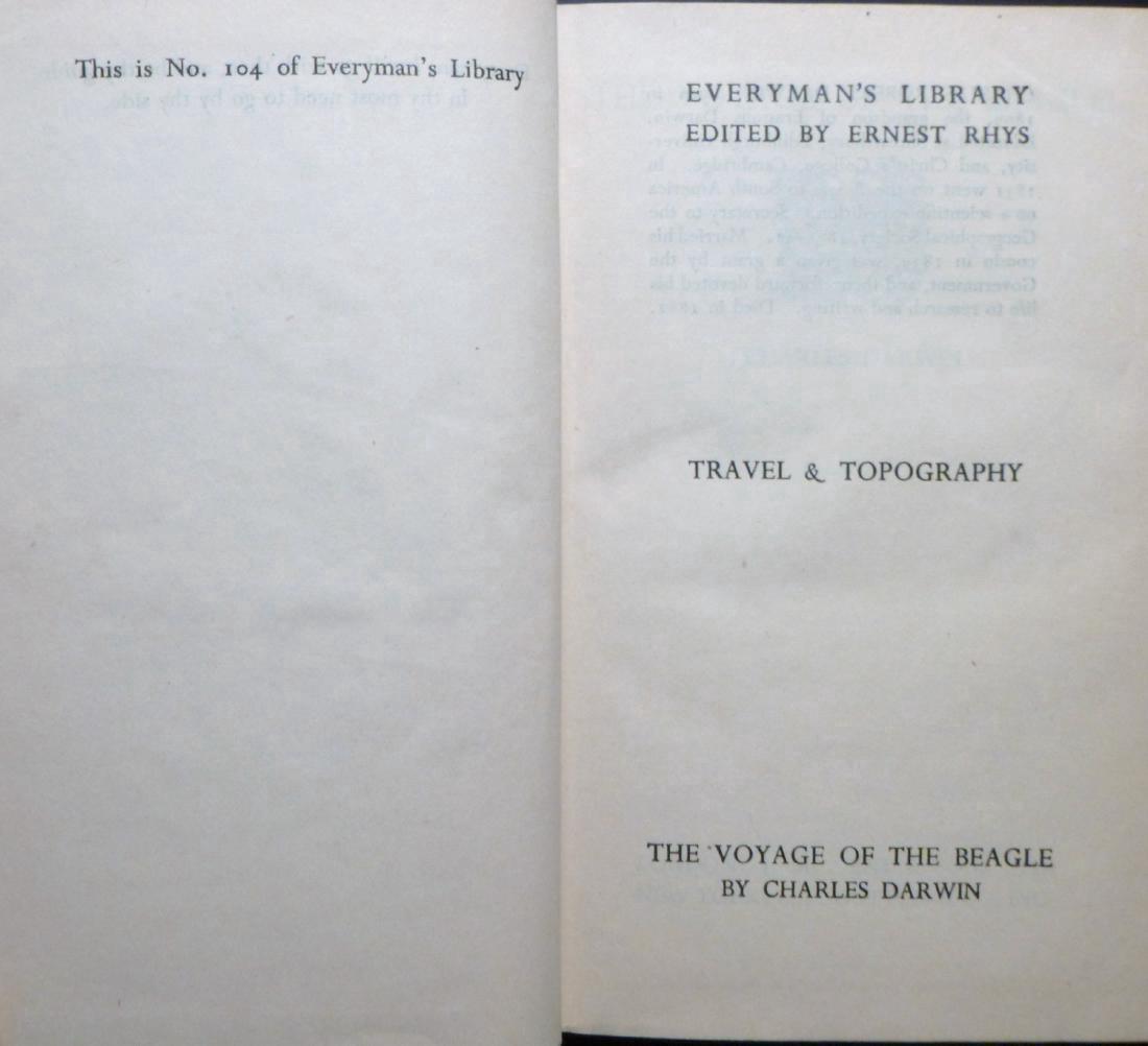 The Voyage of the Beagle. Charles Darwin (1 of 6)