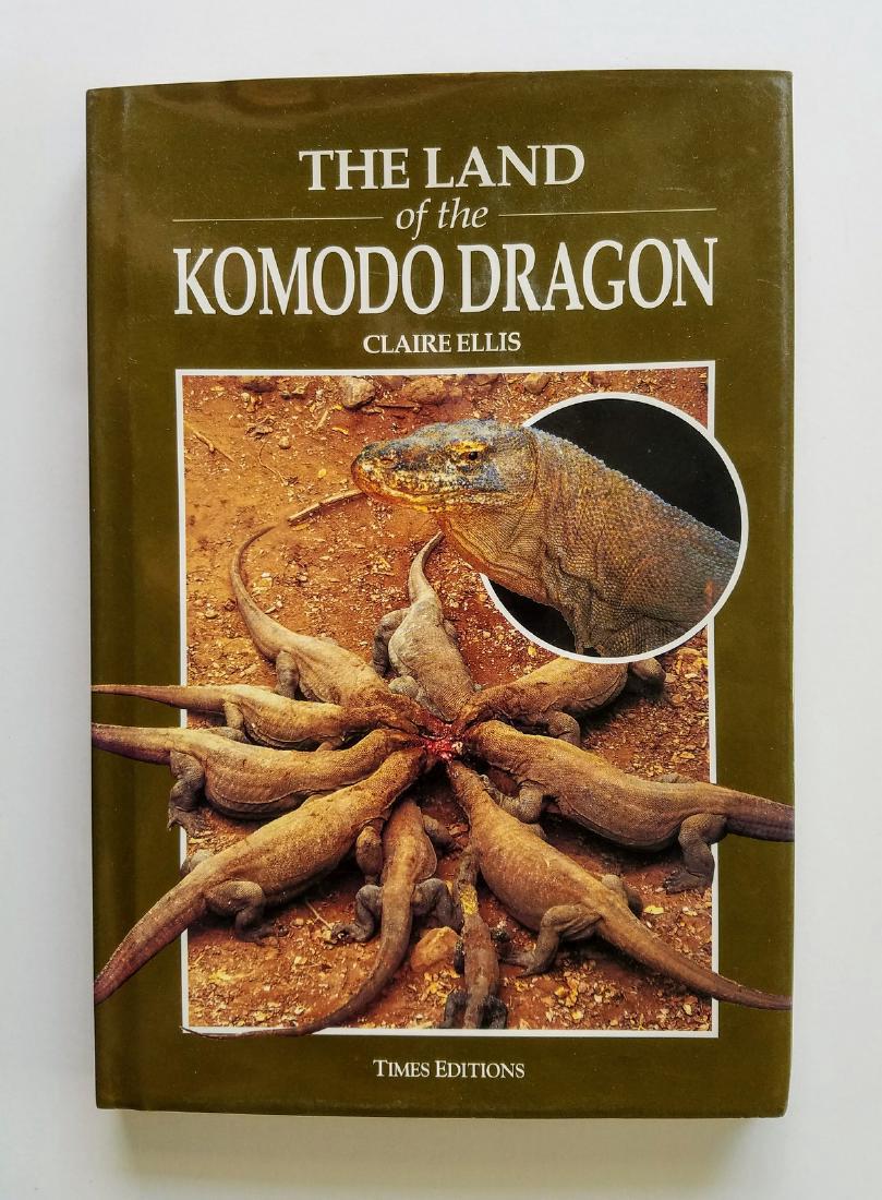 Land of the Komodo Dragon SIGNED! Claire Ellis. (1 of 2)