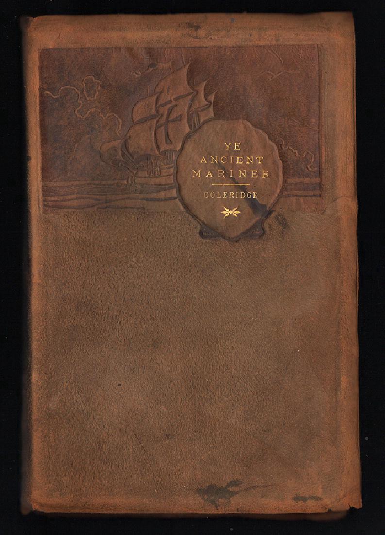 Signed/illumined Rime of Ancient Mariner, Hubbard, 1899 (1 of 6)