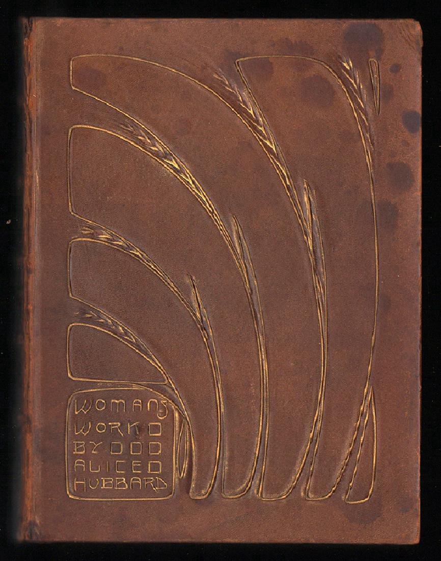 Woman’s Work 1st ed by Alice Hubbard w/ uncommon  cover (1 of 3)
