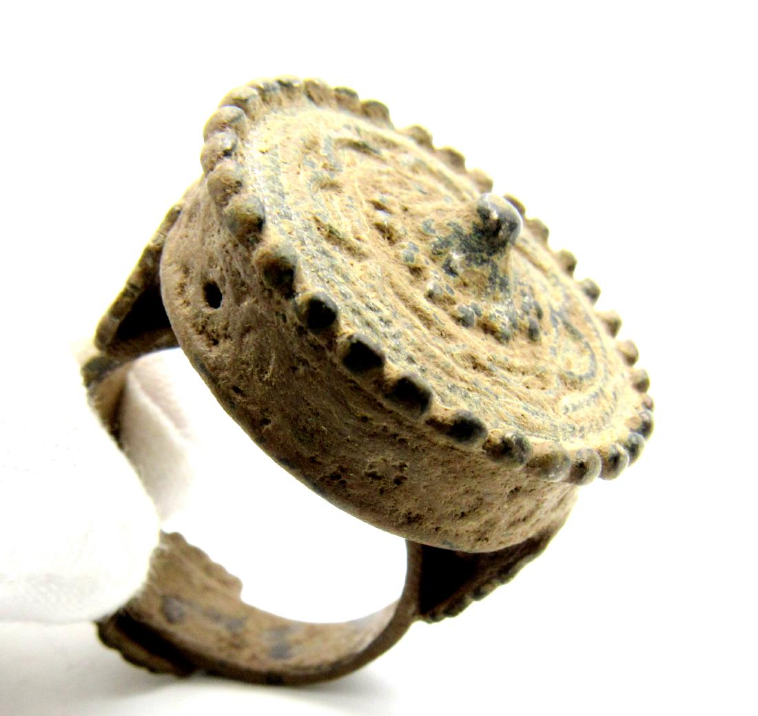 Medieval Assassin's Ring with Hollow Bezel (1 of 5)