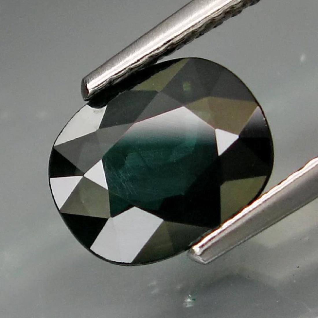 2.30 Carat Genuine Green Blue Loose Sapphire (1 of 1)