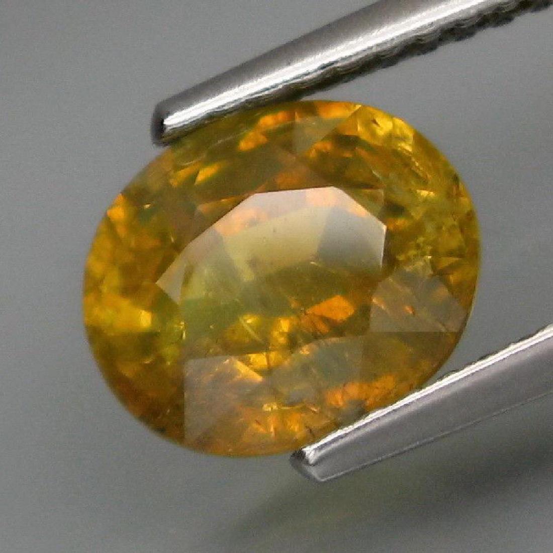 2.19 Carat Genuine Loose Yellow Sapphire (1 of 1)