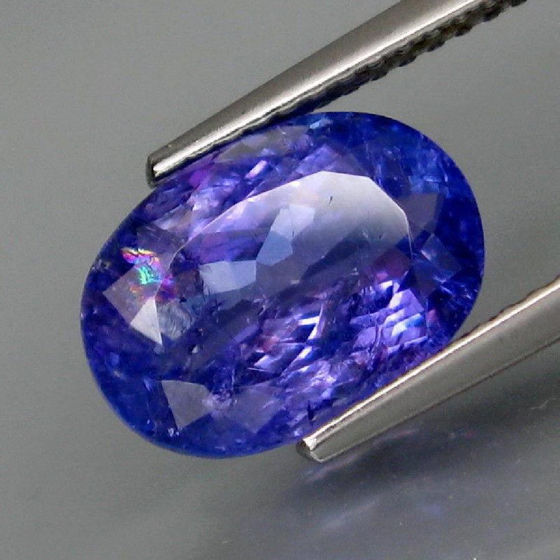 3.56 Carat Genuine Loose Tanzanite (1 of 1)