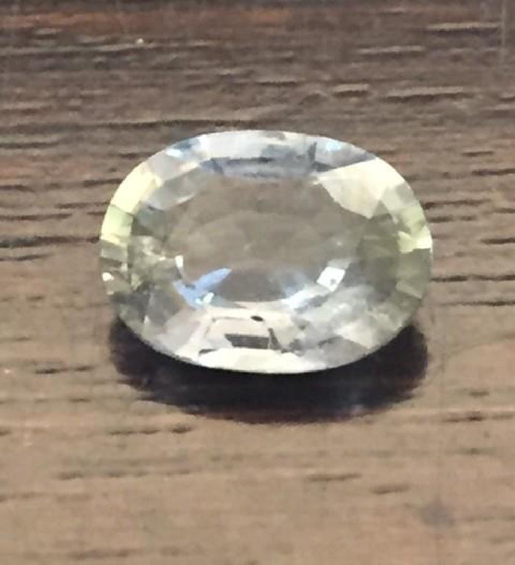 1.85 Carat Genuine Loose Green Sapphire (1 of 1)