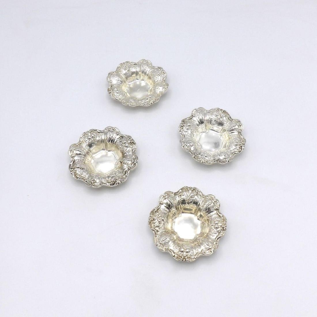 4 Vintage Reed & Barton Francis I Sterling Nut Dishes (1 of 4)