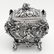 Antique Scottish Georgian Sterling Tea Caddy Box, 1823