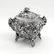 Antique Scottish Georgian Sterling Tea Caddy Box, 1823 - 3