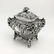 Antique Scottish Georgian Sterling Tea Caddy Box, 1823 - 4