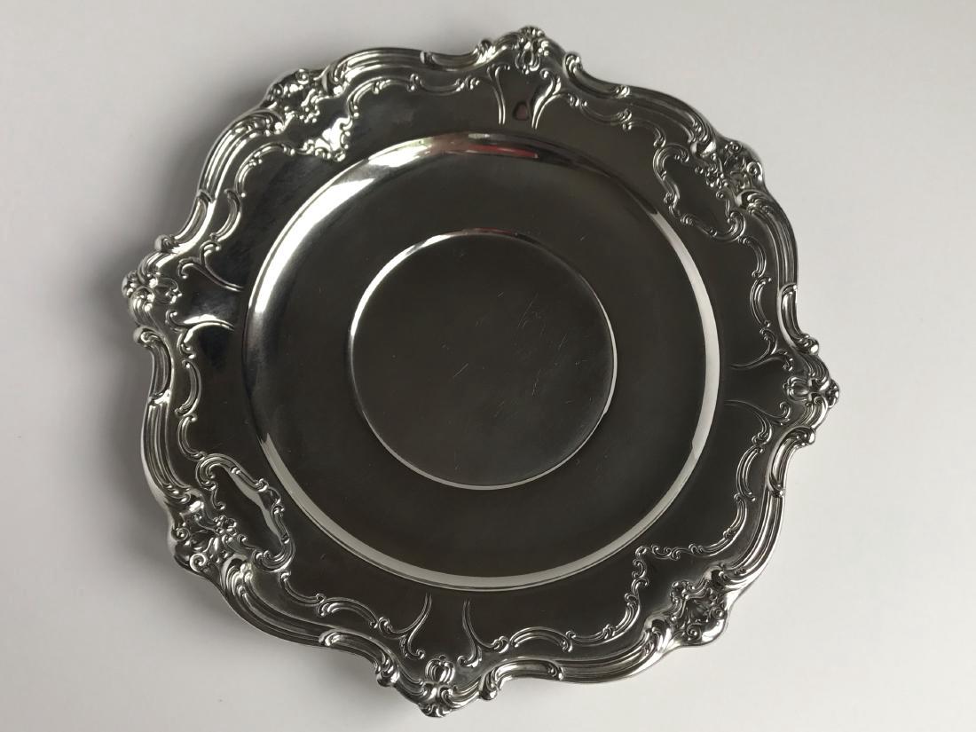 Vintage Gorham Chantilly Sterling Silver Duchess Plate (1 of 5)