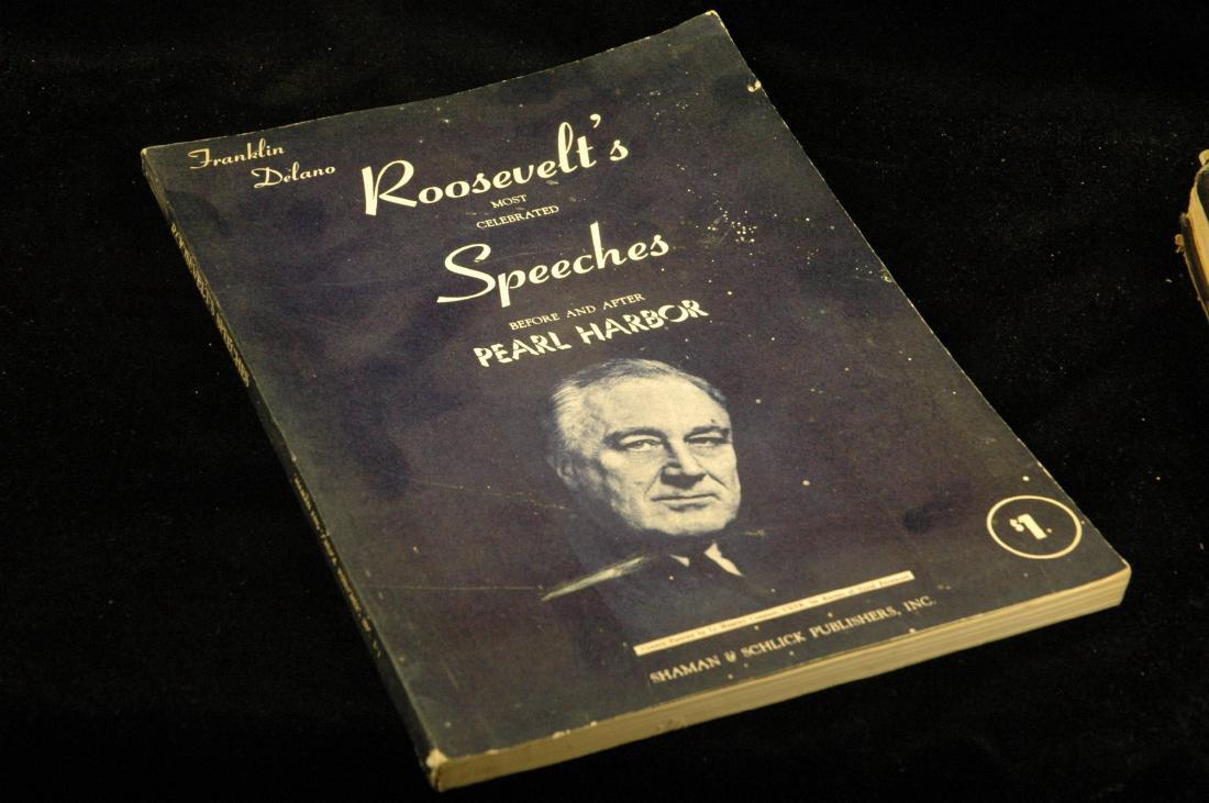 Franklin Delano Roosevelt Speeches Pearl Harbor (1 of 1)