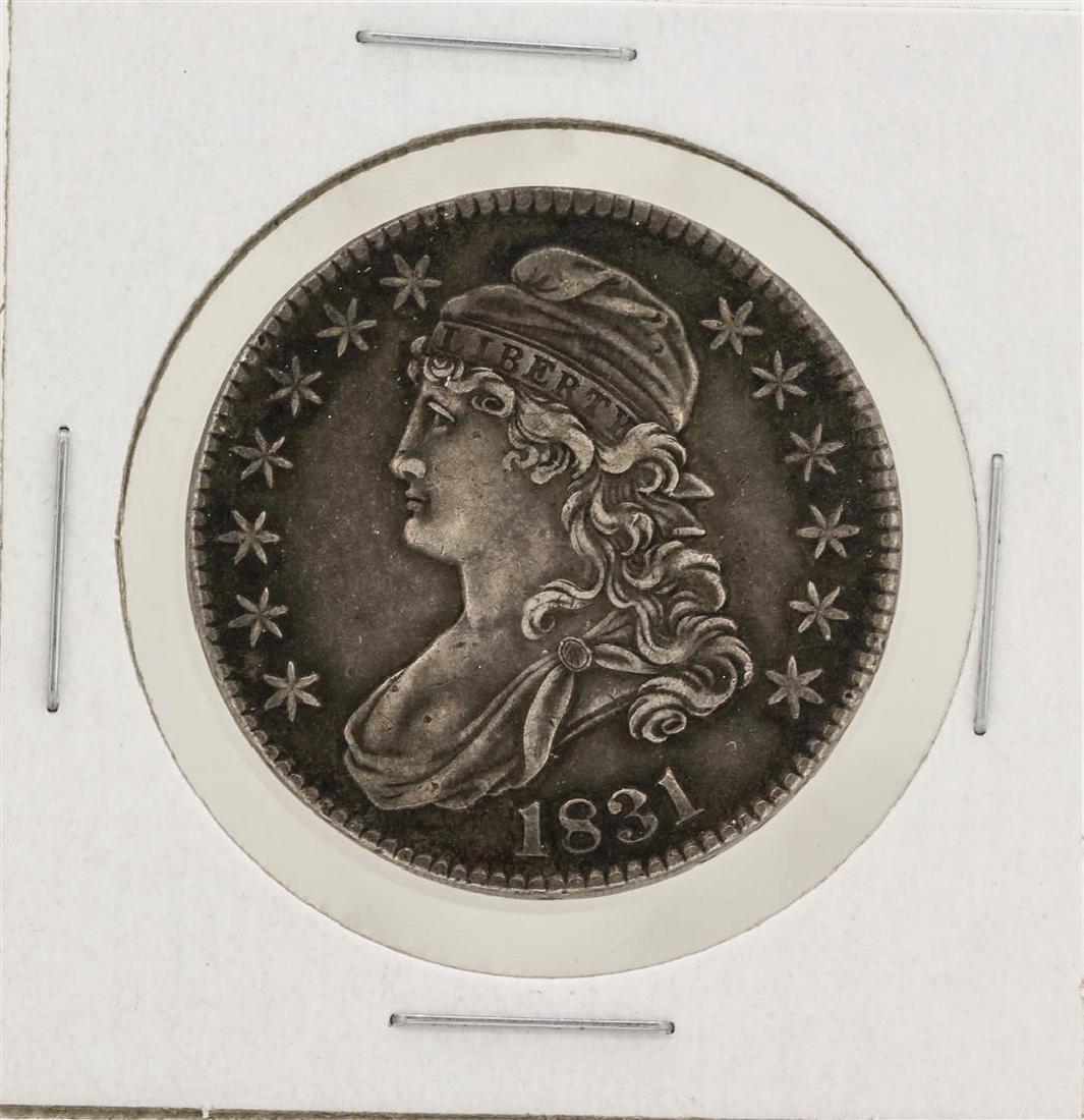 1831 Capped Bust Half Dollar Silver Coin (1 of 2)