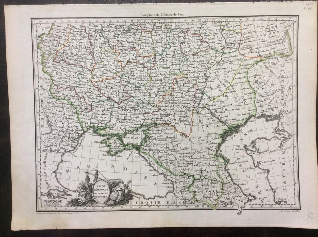 Malte-Brun: Antique Map of Southern Russia, 1810 (1 of 1)