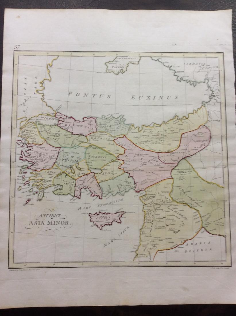 Stackhouse: Antique Map of Ancient Asia Minor, 1783 (1 of 1)