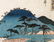 Ando Hiroshige Woodblock Kyoka Tokaido - 3