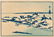 Ando Hiroshige Woodblock Landscape in Blue