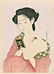Goyo Hashiguchi Woodblock Applying Powder