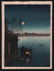 Kobayashi Eijiro Woodblock Boat on River