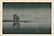 Ohara Koson Woodblock Sailboats at Dusk