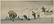 Shoun Yamamoto Woodblock Sudden Shower Riverside