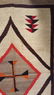 Vintage Navajo Regional Rug Central Cross Circa 1930 - 2