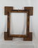 Antique Tramp Art Frame Corner Blocks Circa 1890 - 5